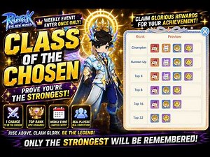 Ragnarok The New World - Same Class PVP Event! Are you the Strongest? Clash of the Chosen Event!