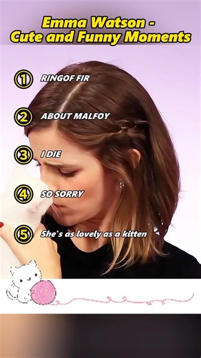 Emma Watson-Cute and Funny Moments #funny #celebrity