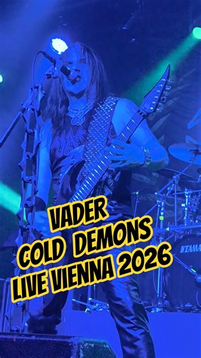 Vader - Cold Demons - Live Simm City Wien - 10.03.2026 - Vienna - Austria 4K