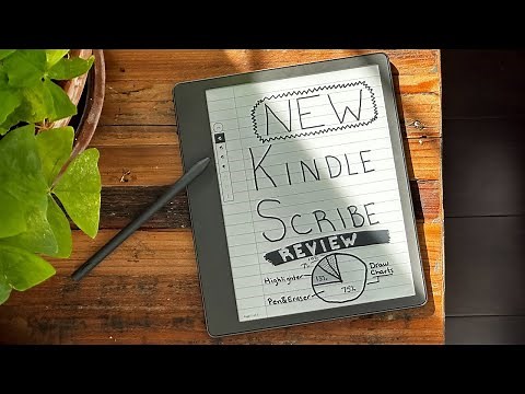 Amazon's New e-Ink Tablet: The Kindle Scribe