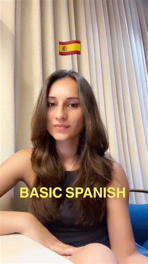 Spanish Basics For Beginners🇪🇸