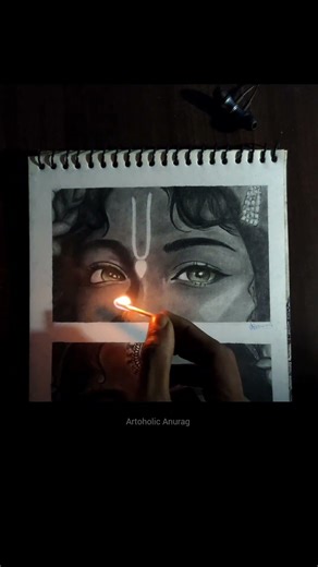 moh parth 😂 Krishna drawing easy 💗 #krishna #drawingtutorial