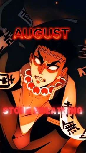 Your Birthday Month = Your Breathing Style (demon slayer edition)🔥#reelschallenge#actingchallenge