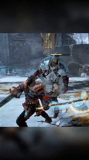 Ghost Of Sparta🔥💀 Vs Traveler Best Fight Gow 2018 #gaming #godofwar #shorts