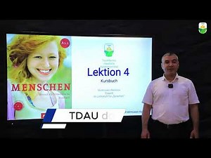 4 Lektion Menschen A1.1 Kursbuch