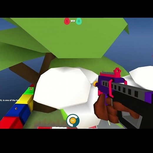 Shell Shockers ELITE map Zoomies jump on tree by " an inkling " longer