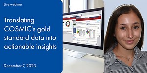 Translating COSMIC's gold standard data into actionable insights