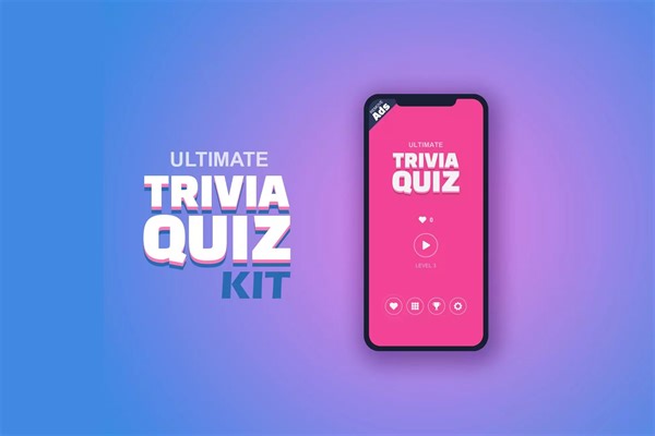 问答游戏模板-UltimateTriviaQuizGameKit