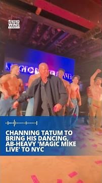 Channing Tatum to bring his dancing, ab-heavy 'Magic Mike Live' to NYC