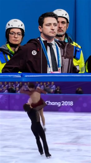 A full circle moment 🔄 From performing at PyeongChang 2018 to coaching by the boards at Milano Cortina 2026 🥹 _____________ La boucle est bouclée 🔄 De sa participation aux Jeux olympiques de PyeongChang en 2018 à son rôle d'entraîneur aux Jeux olympiques de Milan-Cortina en 2026 🥹 | Skate Canada / Patinage Canada