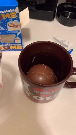 It exploded right after the video stopped 😭 #chocolatebomb #fyp