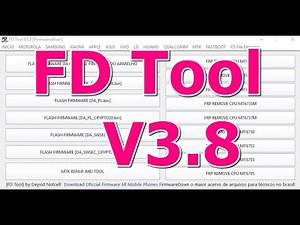 FD Tool V3.8 Huawei Samsung Xiaomi Lg MTK Qualcomm