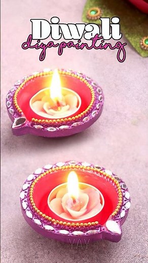 Diwali Diya 🪔 | Diwali Decoration | Diwali Crafts Ideas #diy #diwalicrafts #papercraft