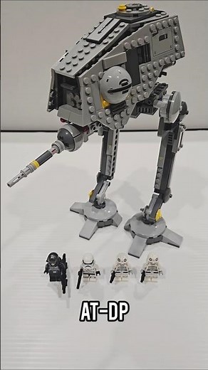The Lego Star Wars AT-DP Snuck In A Great Feature #lego #starwars #walker #design