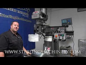 12" X 54" BRAND NEW JET INDUSTRIAL VERTICAL MILLING MACHINE , MDL. JTM-1254VS, SMJTM1254VS