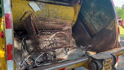 Terrifyingly Satisfying ASMR of Crushing Garbage