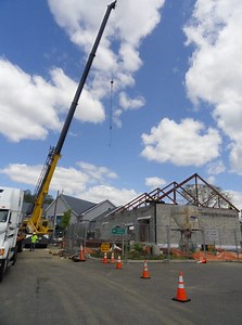 State Police Vehicle Maintenance Facility Under Construction