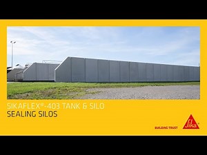 Sealing Silos with Sikaflex®-403 Tank & Silo