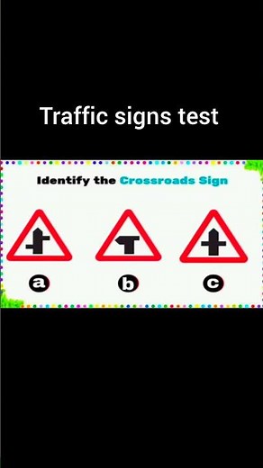 Driving Test Practice | Traffic Signs You Must Know