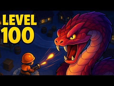 Snake Shooter: Tower Battle - Level 100