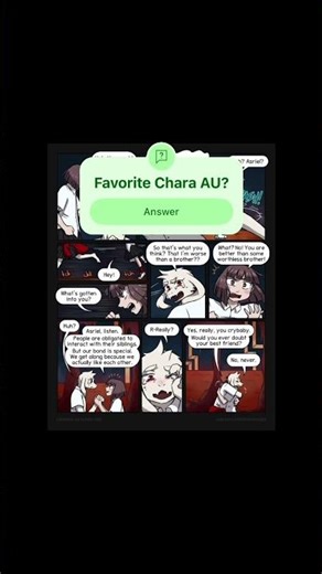 Asriel and Chara Undertale comic dub #comics #undertale #chara #charadreemurr #asriel #undertaleau