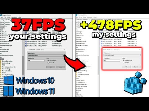 I Tested the BEST Windows Registry Tweaks to BOOST FPS in ALL Games! (Windows Optimization 🚀)