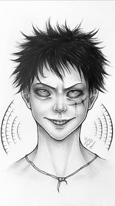 Hi I’m V ✌️ on Instagram: "“I am going to be the pirate king.” Here’s my completed quick luffy fanart. I changed the style of his design because I wanted him to look more mischievous 😈. I definitely draw him again though in Eiichirō Oda’s style 🙏 #onepiece #onepiecefanart #luffy #onepieceart #animefanart #mangafanart #animeart #pencildrawing #drawing #traditionaldrawing #dibujar #dibujo #dibujotradicional #zeichnen #zeichnung #bleistiftzeichnung #künstler #künstlerin #artist #darkart #pencilar