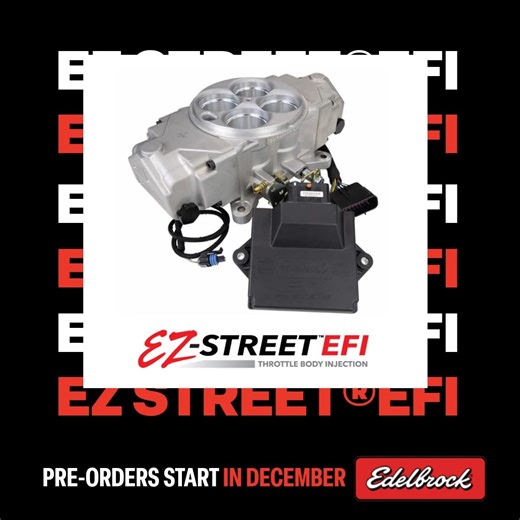Introducing the ALL-NEW: Edelbrock® EZ-Street™ EFI System We make EFI easy, tunable, and inexpensive. Our all-new EFI system is made for any V8 that originally had a carburetor, with cutting-edge technology all for under $1,300. It's EFI made EZ. 🔥 😛 #EdelbrockPerformance #Edelbrock #NewProducts #EFISystem | Edelbrock Performance