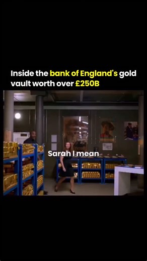 Business | Entrepreneurship | Wealth on Instagram: "Beneath London’s busy streets lies an astonishing £250 billion ($315 billion) worth of gold bar. The Bank of England, founded in 1734, stands as a testament to gold’s enduring importance. To make transactions easier, people began entrusting their gold to goldsmiths, who provided paper receipts in exchange. Over time, these receipts evolved into modern banknotes, while the physical gold remained locked away in secure vaults. Media: World Gold Co