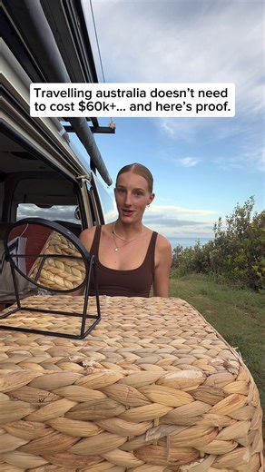 We travelled Australia for 12 months on $30,000 so here is our weekly cost breakdown! Vanlife doesn’t have to be expensive 🫶🏼 #budgettravel #vanlifeaustralia #budget #costbreakdown #lapofaustralia