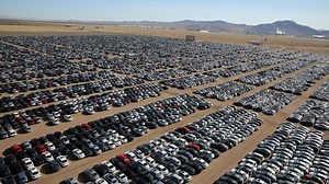 Video. Volkswagen 'graveyard' packs thousands of diesel cars
