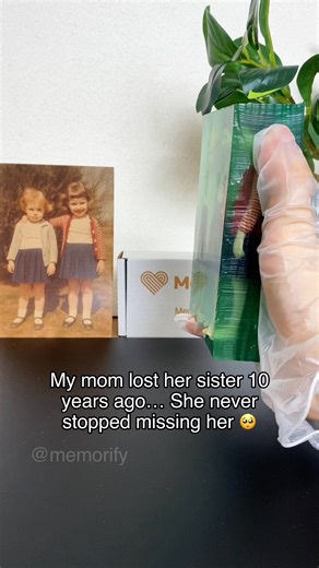 These portraits help people feel close to someone they miss. If you’d like me to make one from your photo, check the first comment 💛 | Memorify