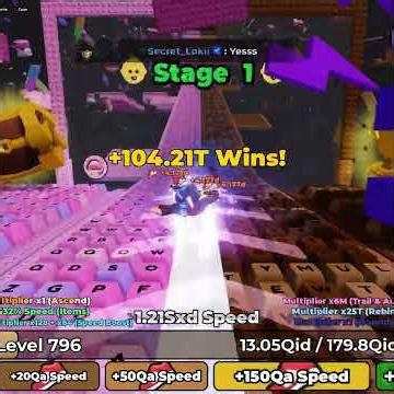 OMG 104T Wins In Team Battle 😱 +1 speed keyboard escape #roblox #robloxshorts