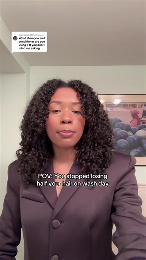 Replying to @lala.655 it’s tagged in my showcase 💗 #hairgrowthjourney #naturalhairgrowth #washdayroutine #shedding #3chairhelp