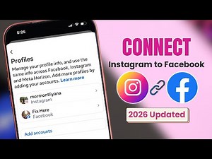 How To Connect Instagram To Facebook! [Updated 2026]