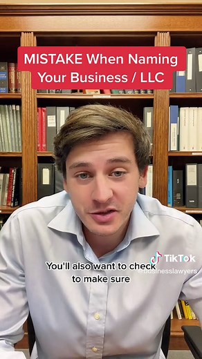 Avoid this Mistake When Naming Your Business or LLC