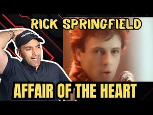 Rick Springfield - Affair of the Heart (Official Video) - First Time Hearing !