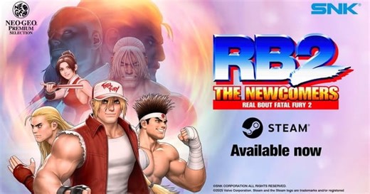 Real Bout Fatal Fury 2: The Newcomers Game Gets Steam Re-release