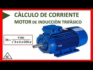 asynchronous three-phase motor current calculation