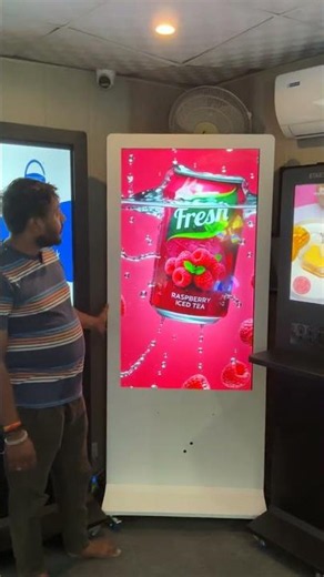 55” digital standee