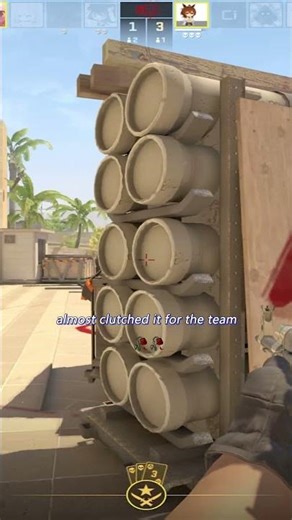 almost aced it | #cs2 #csgo #shorts
