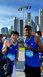 Medal moments hit different at SCSM🏅 | Standard Chartered Singapore Marathon
