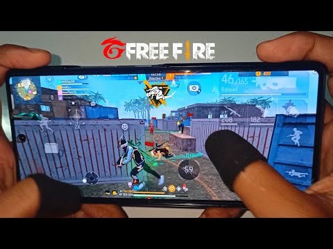 free fire gameplay 2 finger handcam 🎀 infinix gt 20 pro