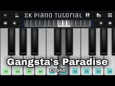 Gangsta's Paradise - Coolio feat. L.V. | EASY Piano Tutorial