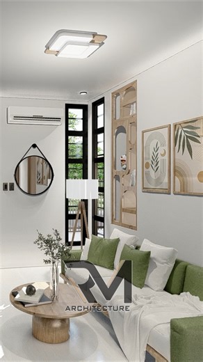 SIMPLE HOUSE DESIGN | Small Living Area #tinyhouse #LivingArea #simplehomestyle #reelsvideoシ | RM Architecture