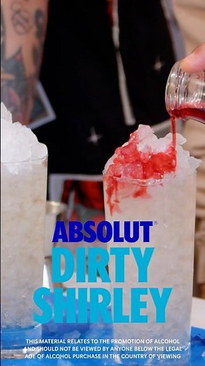 The Perfect Dirty Shirley in 13 seconds!
