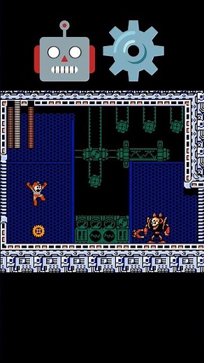 Mega Man 3 NES: Doc Robot K-176 + Metal Man Boss Battle #megaman3