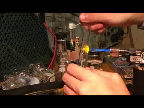 How to make glass pipette
