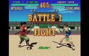 魂之利刃（SOUL EDGE）PS2实机录制PS1游戏画面片头 试玩