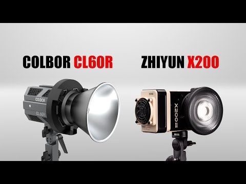 Colbor 65W RGB vs Zhiyun Molus X200 RGB - Which is the Best RGB Video Light?